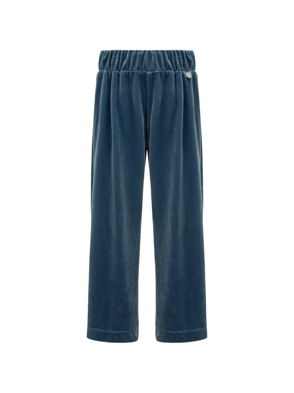 Lapin House Pantaloni in velluto con vita elasticizzata - Blu