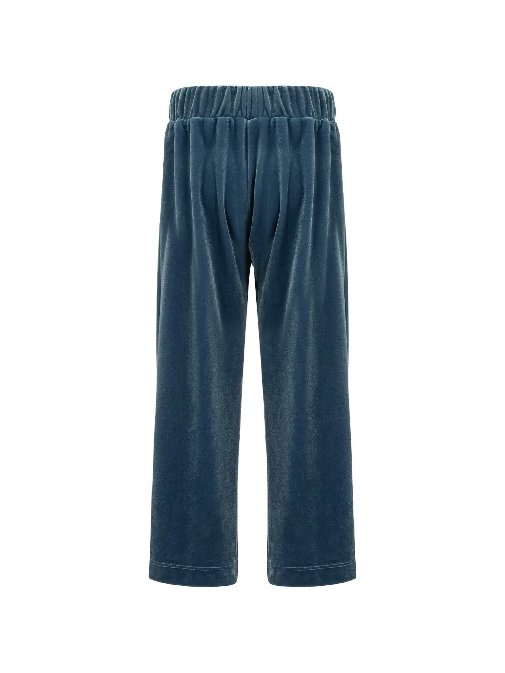 Lapin House Fluwelen broek met elastische taille Blauw