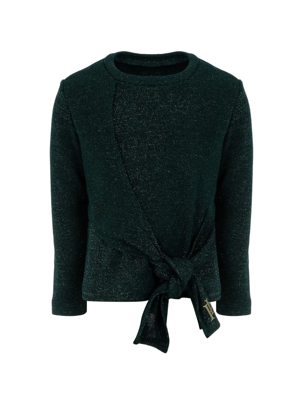 Lapin House Metallic trainingspak met strik Groen