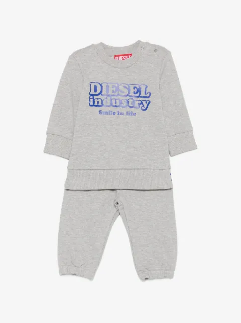 Diesel Kids Slodimb logo-print tracksuit