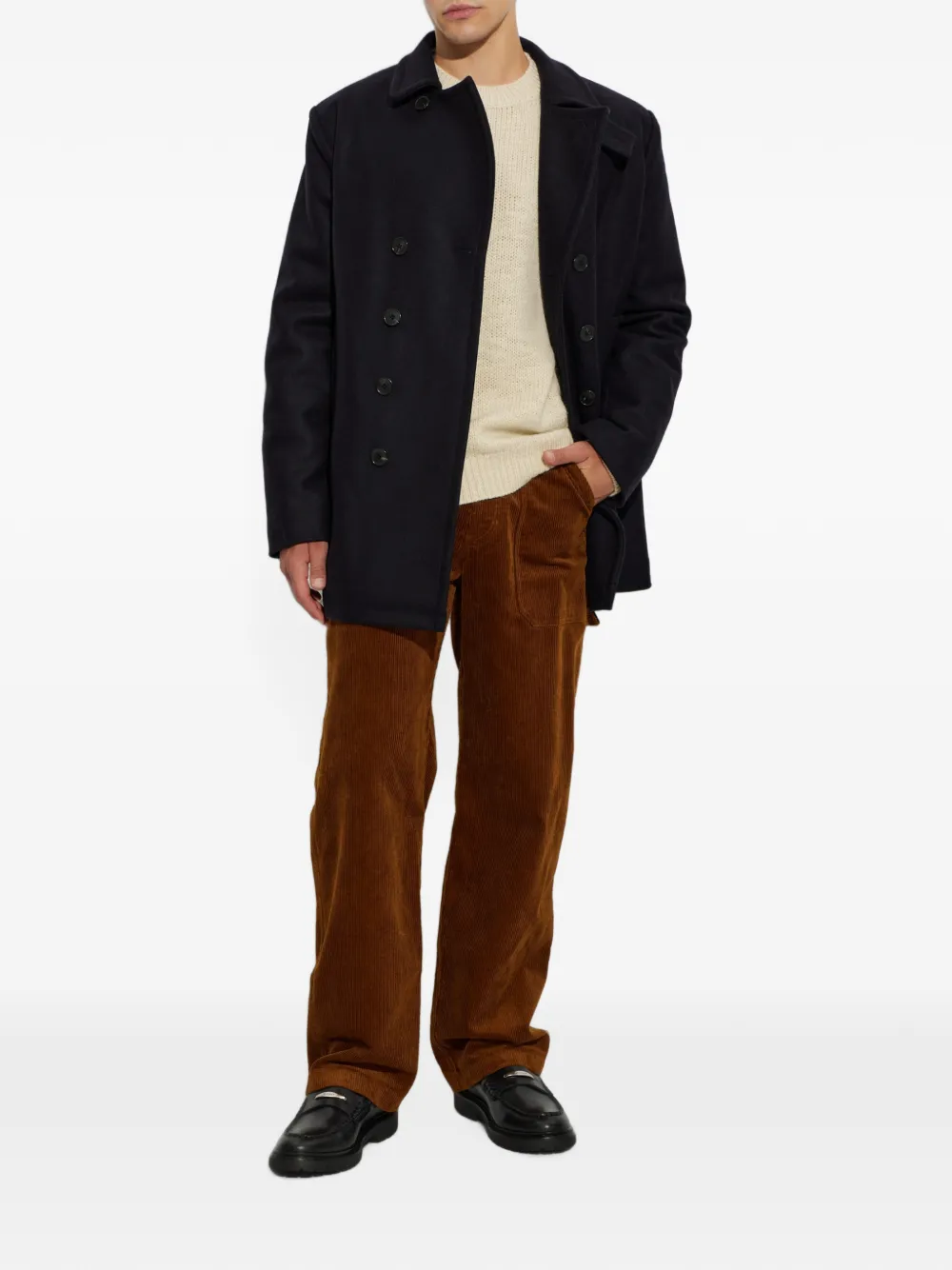 MARANT Ablov straight broek Bruin