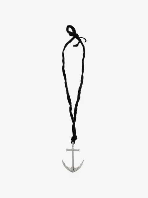 Balenciaga anchor-pendant necklace
