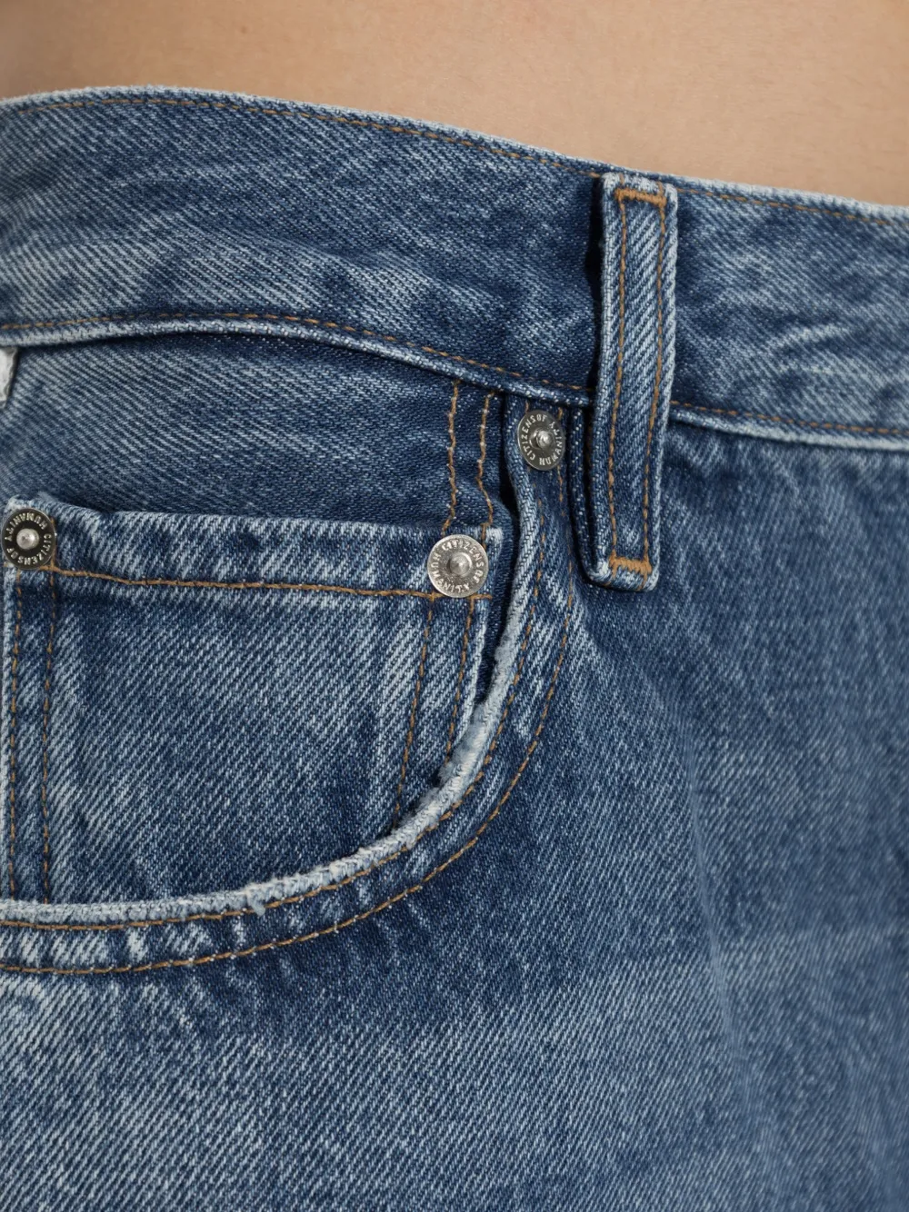 Citizens of Humanity Lindz straight jeans Blauw