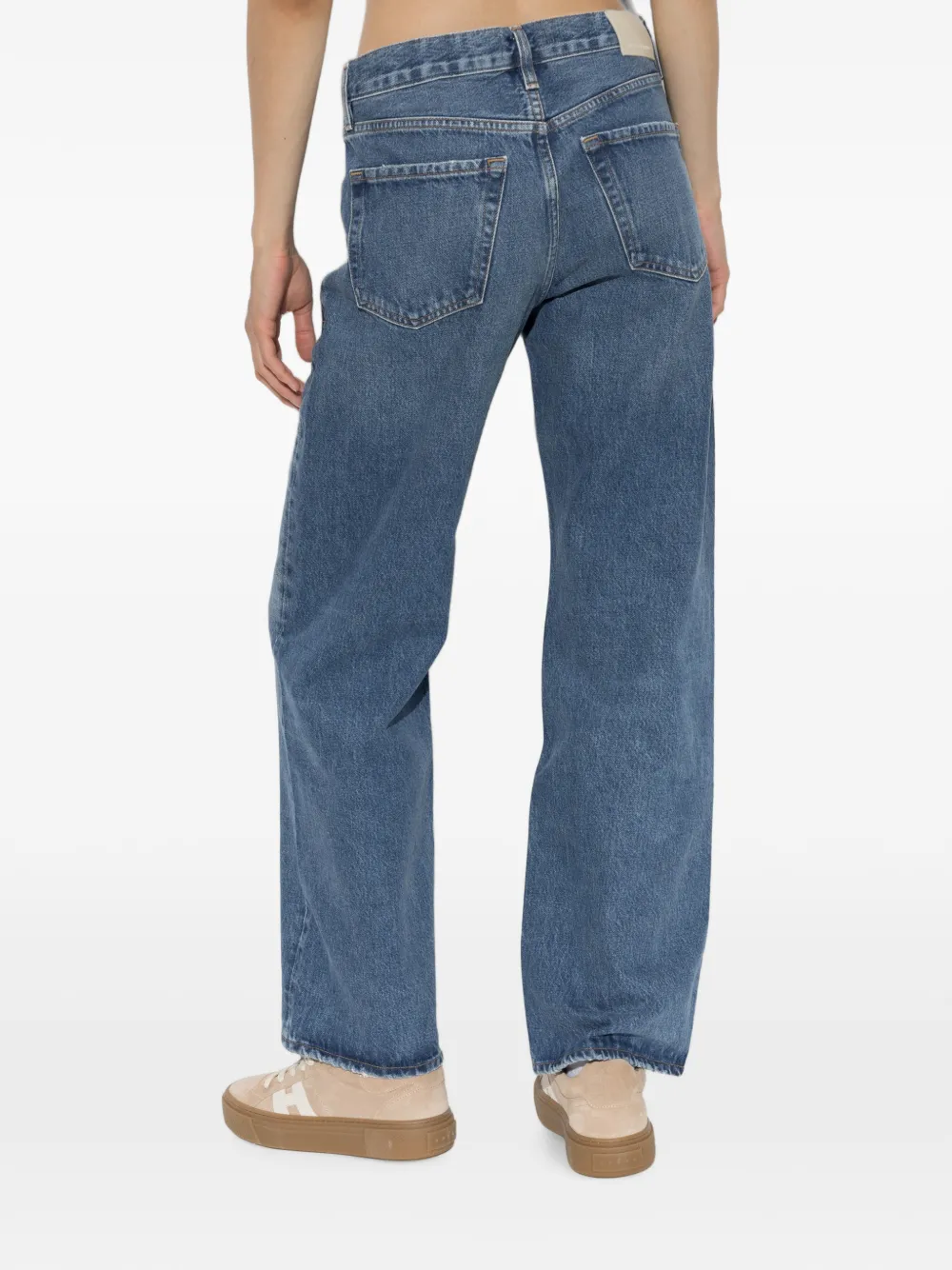 Citizens of Humanity Lindz straight jeans Blauw