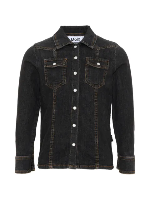 Molo Robine button-fastening denim shirt