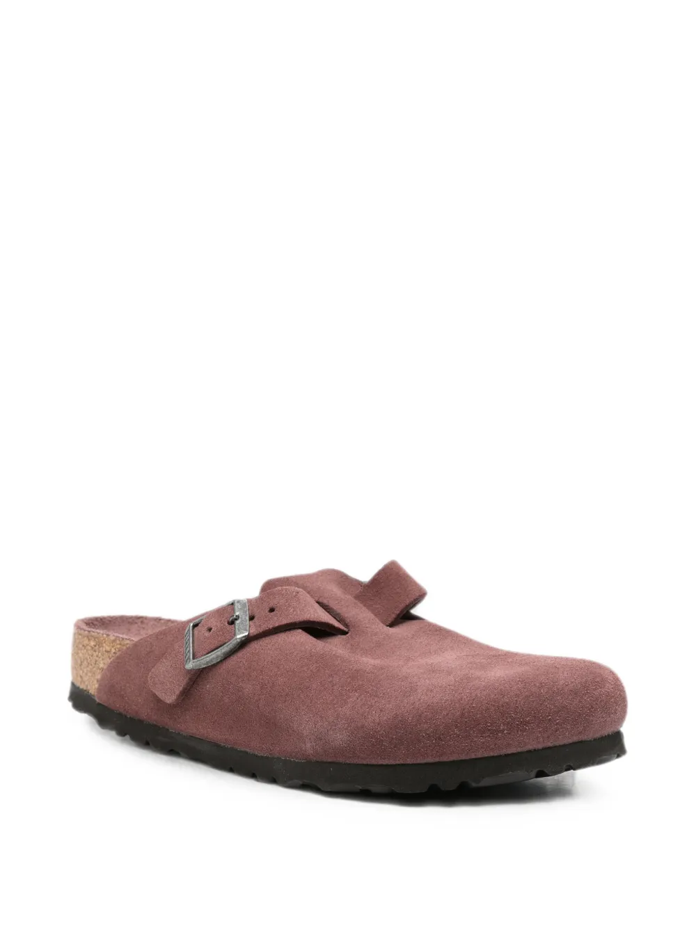 Birkenstock Naples suede mules Bruin