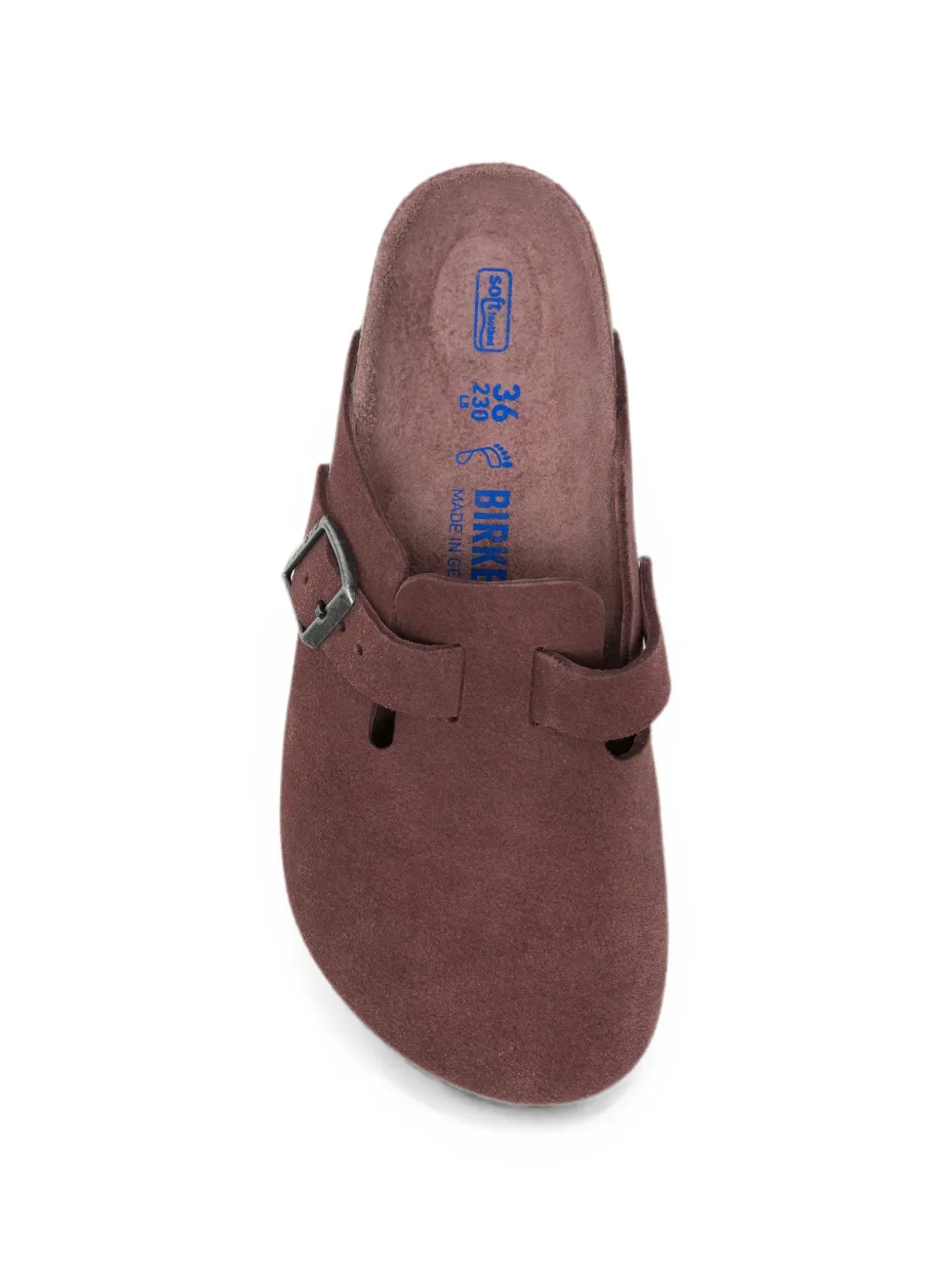 Birkenstock Naples suede mules Bruin