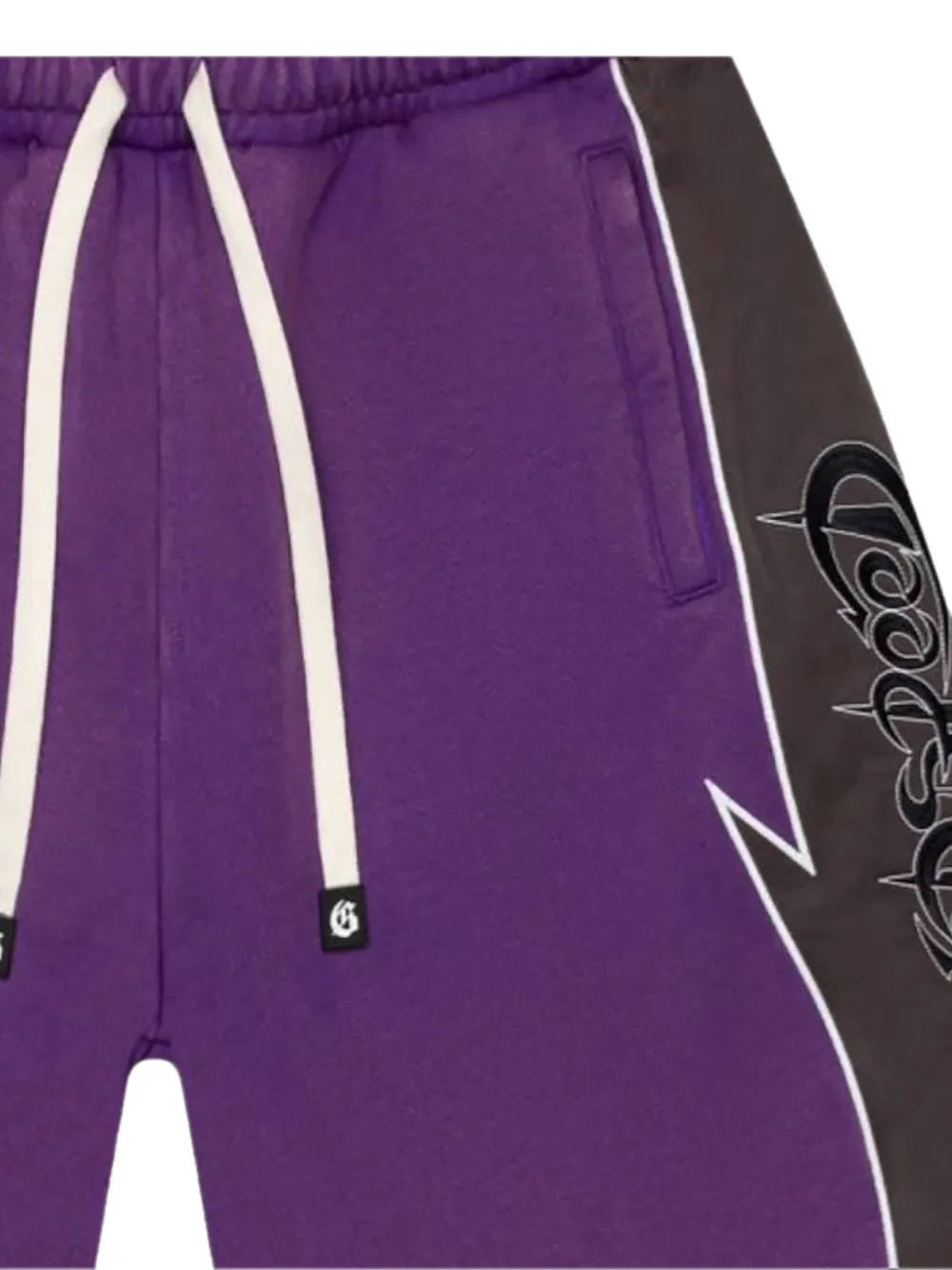 GODSPEED Halftime shorts met logoprint Paars