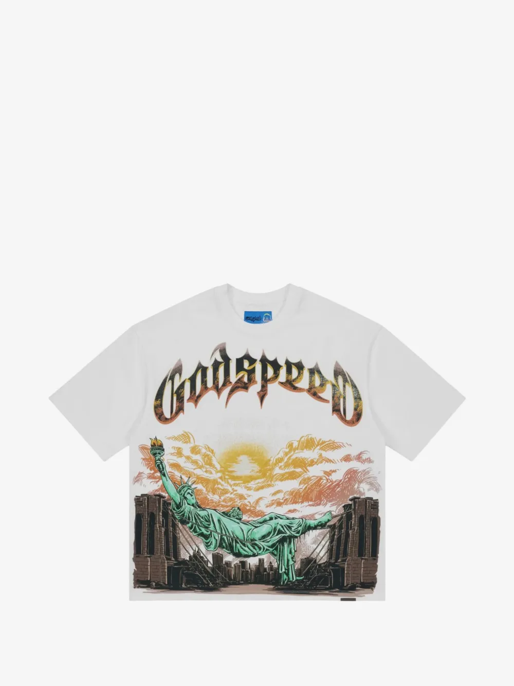 GODSPEED graphic-print T-shirt | White | Image 1