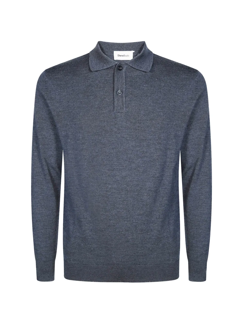 Diana Studio long-sleeve polo shirt - Grigio