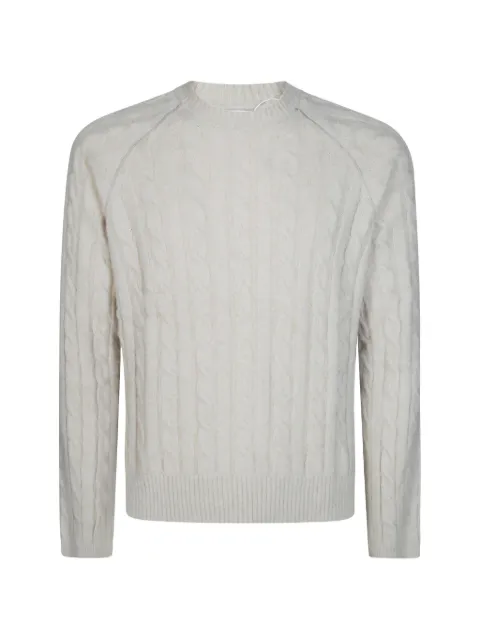 Diana Studio cable-knit raglan-sleeve sweater