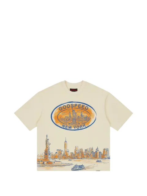 GODSPEED New York skyline-print T-shirt