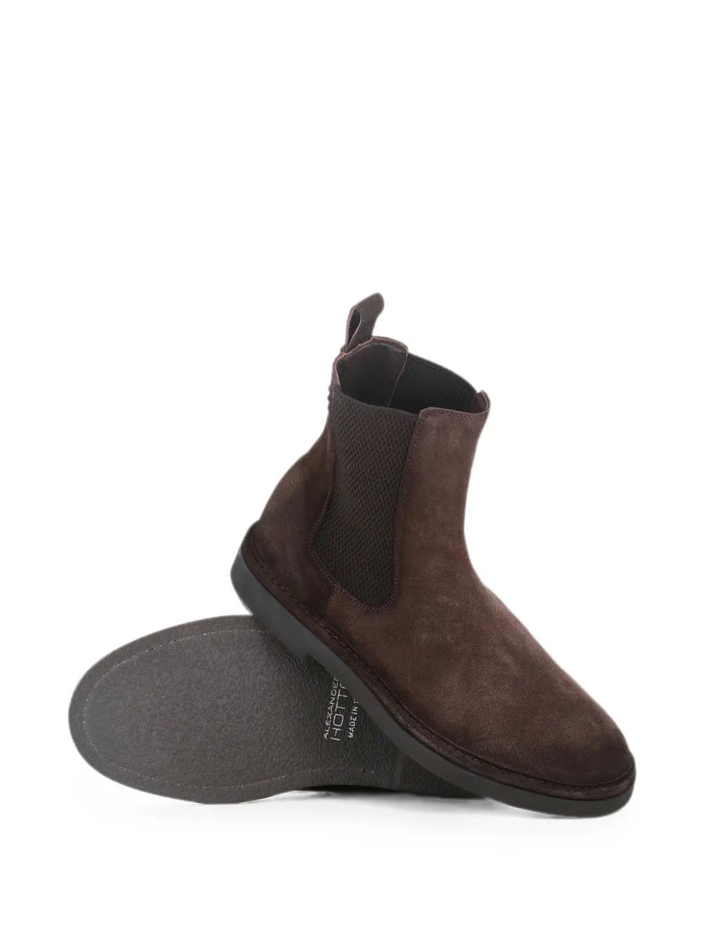 Alexander Hotto suede slip-on ankle boots Bruin