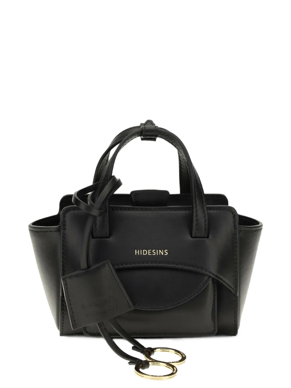 HIDESINS extra small Flap mini bag - Black