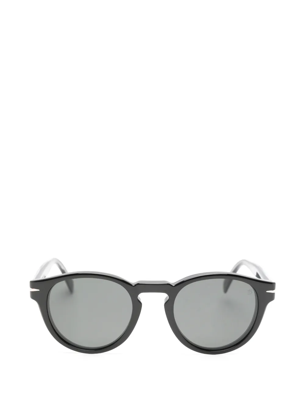 Eyewear by David Beckham clip-on round-frame sunglasses · 49