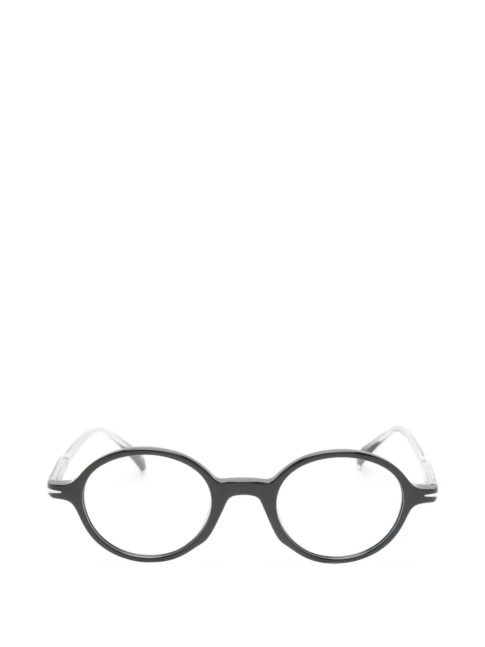 Eyewear by David Beckham lunettes de vue à monture ronde - Noir Eyewear by David Beckham lunettes de vue à monture ronde - Noir