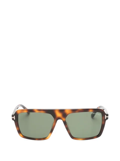 TOM FORD Eyewear Vicent tortoiseshell-effect sunglasses