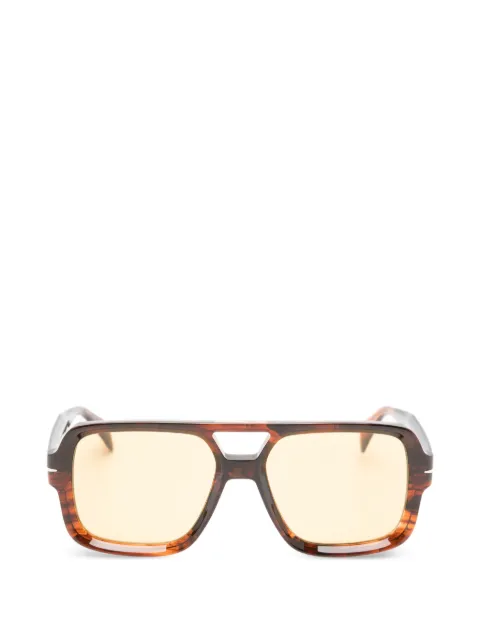 Eyewear by David Beckham tortoiseshell-effect square-frame sunglasses