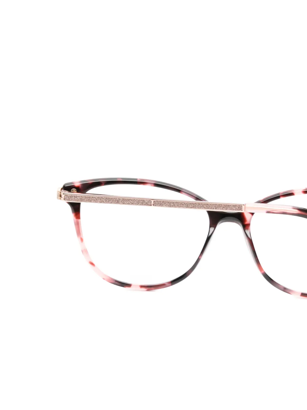 Carolina Herrera tortoiseshell cat-eye glasses Roze