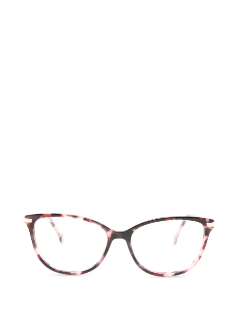 Carolina Herrera tortoiseshell cat-eye glasses