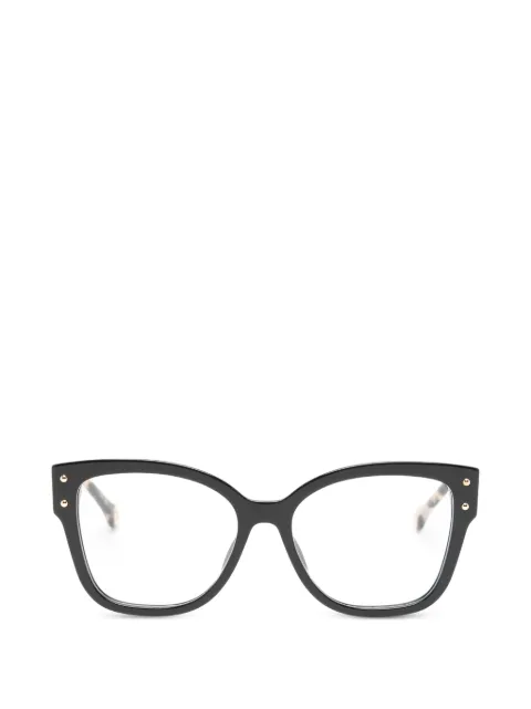 Carolina Herrera tortoiseshell-effect cat-eye frame glasses