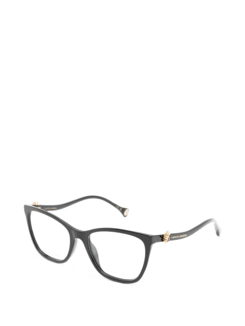 Carolina Herrera Bril met cat-eye montuur Zwart