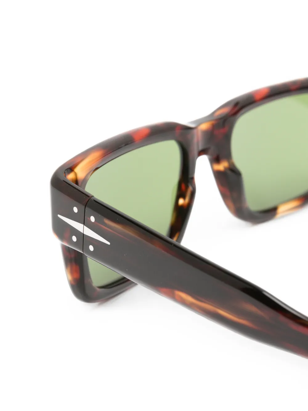 Eyewear by David Beckham Zonnebril met rechthoekig montuur Bruin