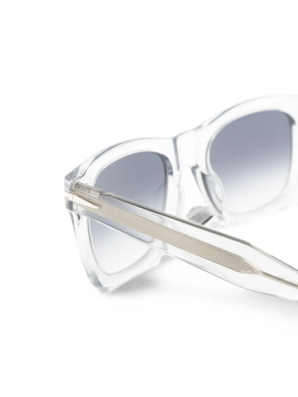 Eyewear by David Beckham Zonnebril met rechthoekig montuur Wit
