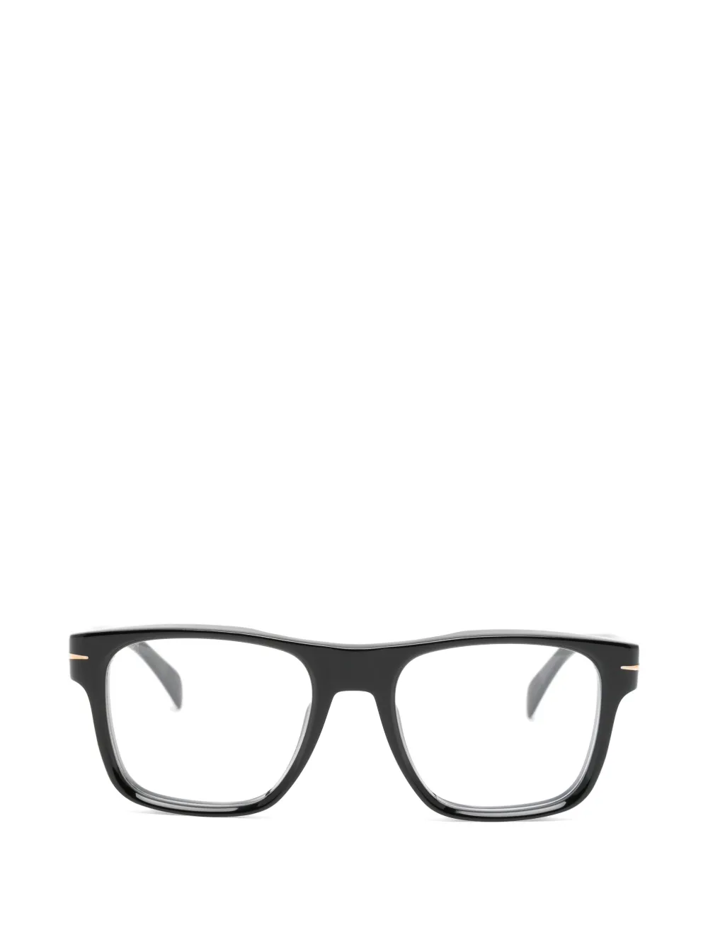 Eyewear by David Beckham lunettes de vue à monture rectangulaire - Noir Eyewear by David Beckham lunettes de vue à monture rectangulaire - Noir