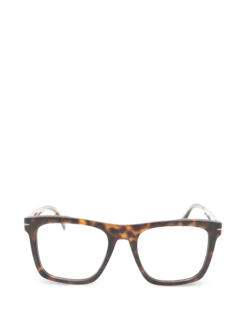 Eyewear by David Beckham tortoiseshell-effect square-frame glasses