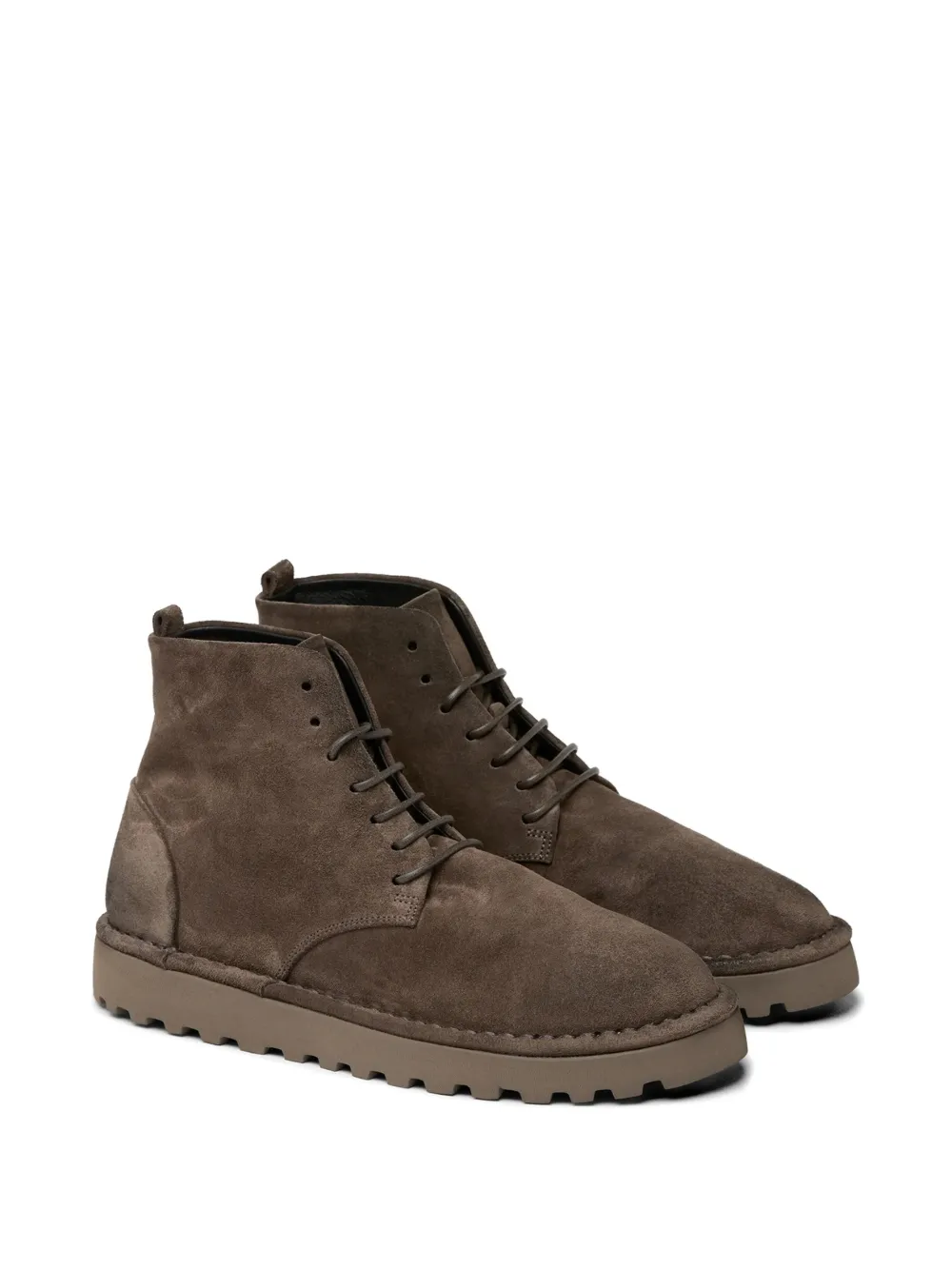 Marsèll lace-up suede ankle boots Bruin