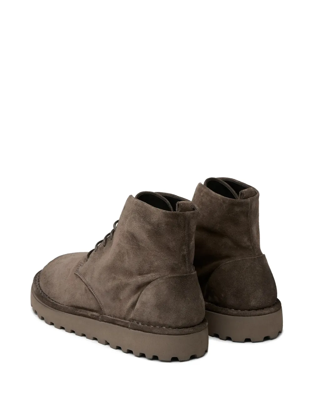 Marsèll lace-up suede ankle boots Bruin