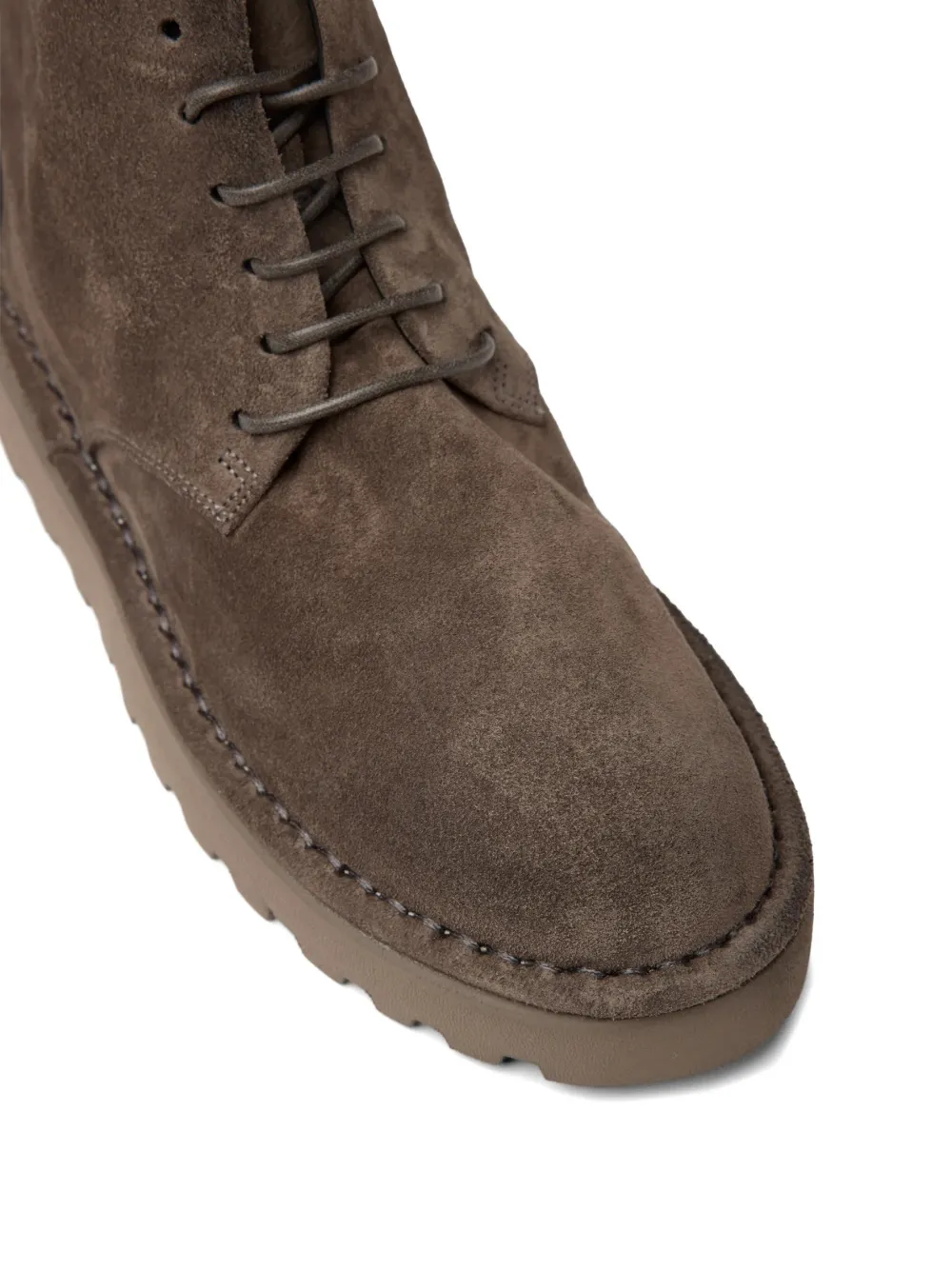 Marsèll lace-up suede ankle boots Bruin