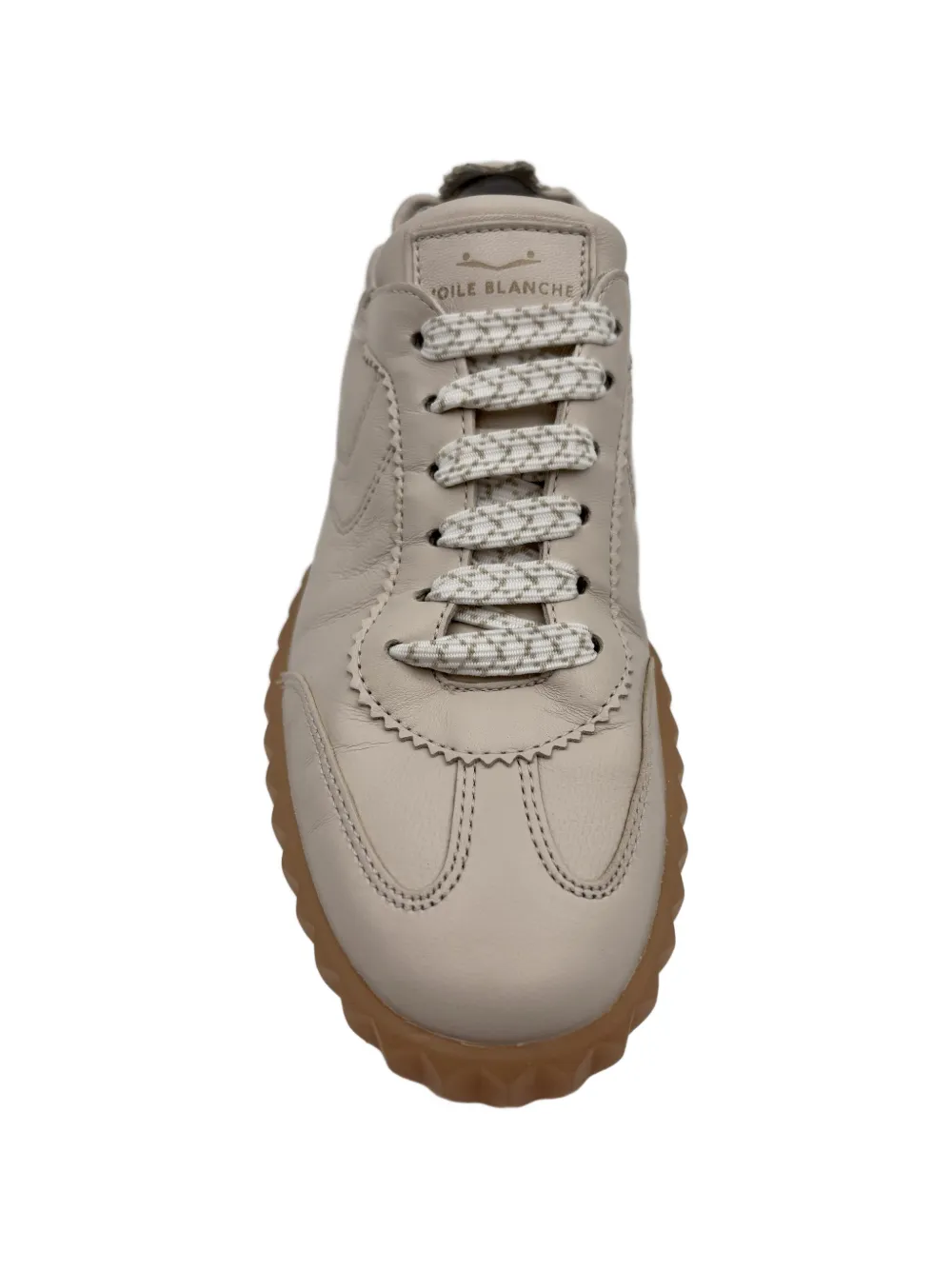 Voile Blanche Ines Flex scalloped sneakers Beige