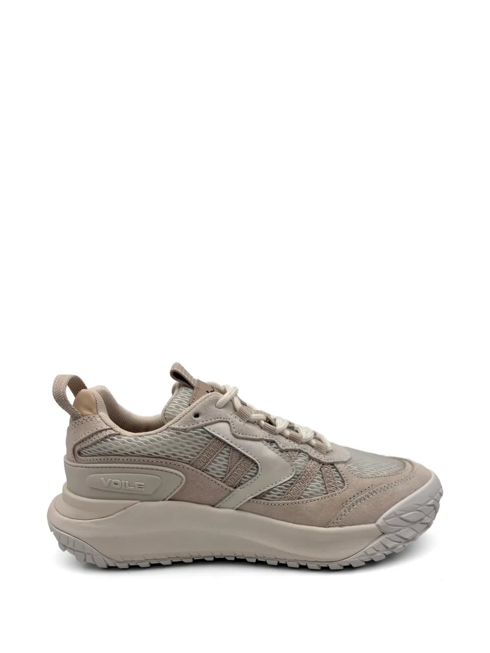 Voile Blanche Club Act panelled sneakers - Nude