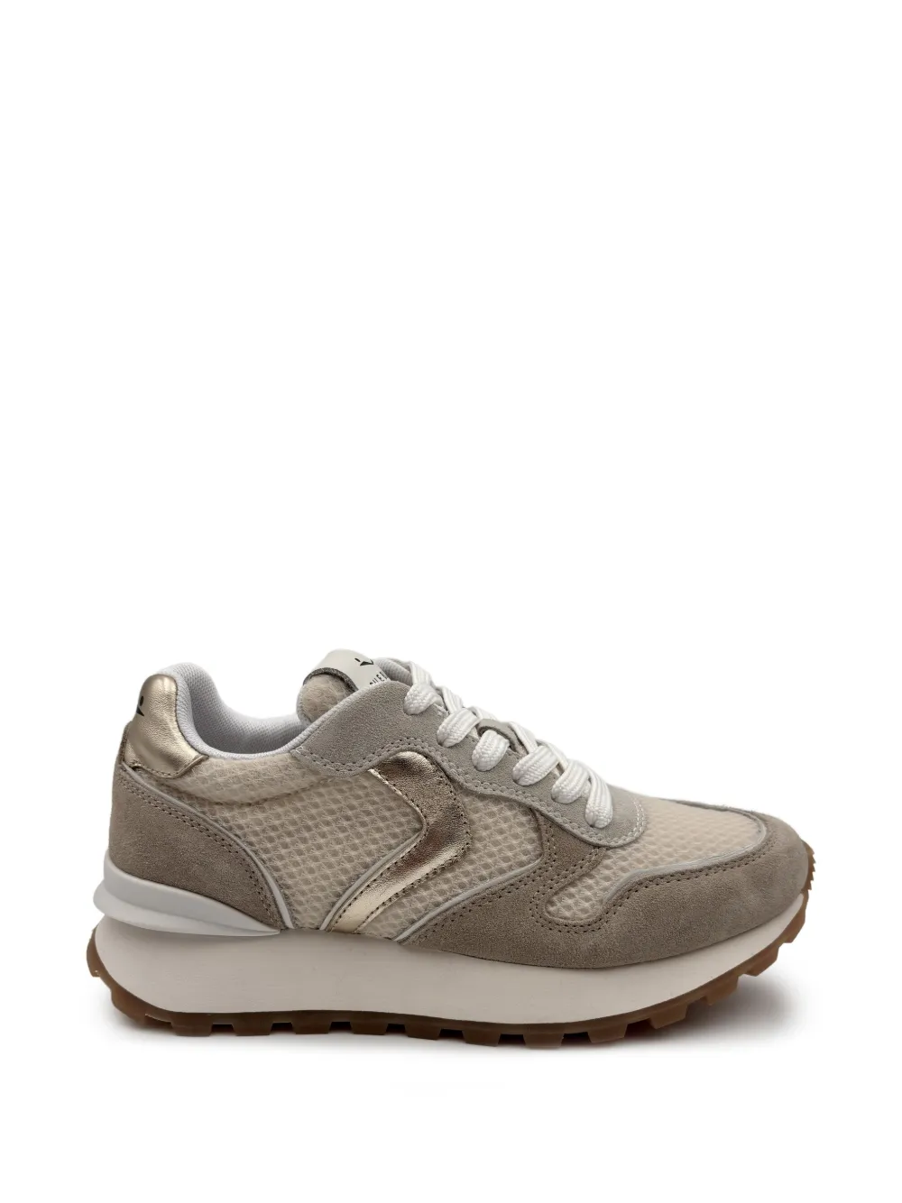 Voile Blanche Paris suede sneakers Beige