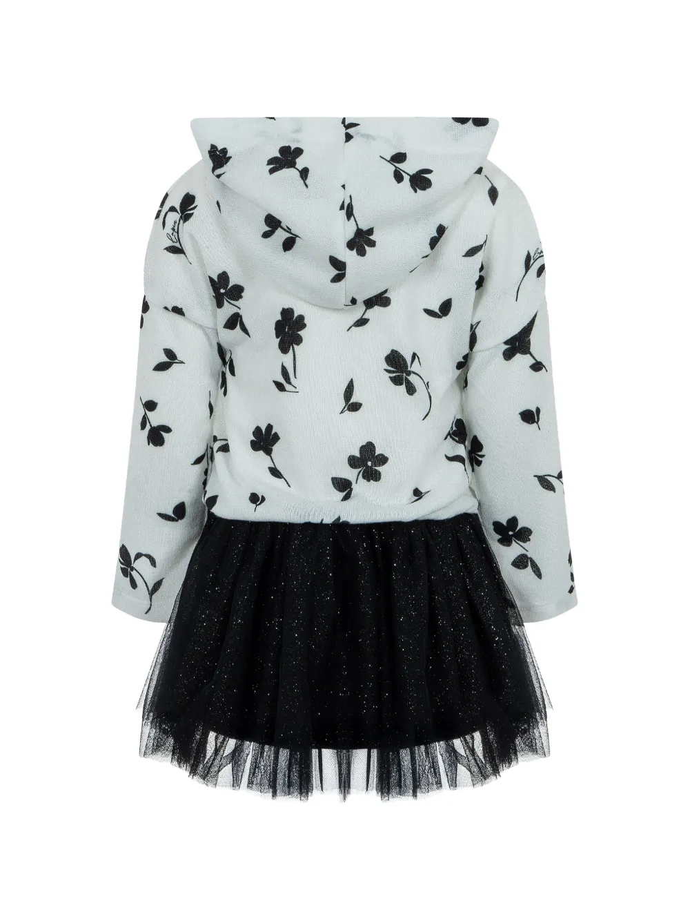 Lapin House Jurk met bloemenprint Wit