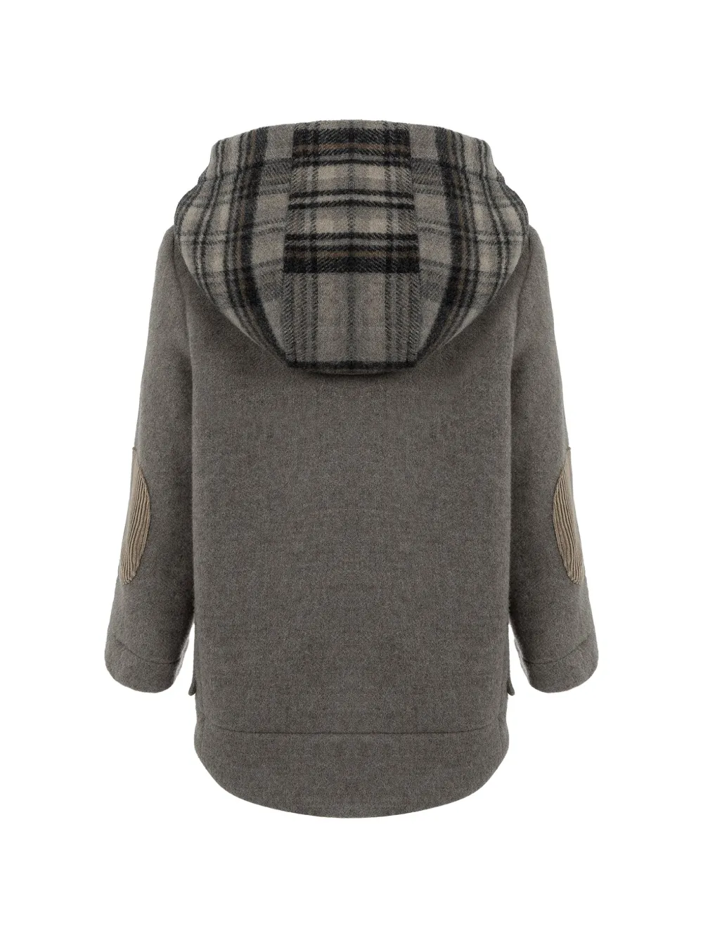 Lapin House Jack met capuchon en houtje-touwtje-sluiting Grijs