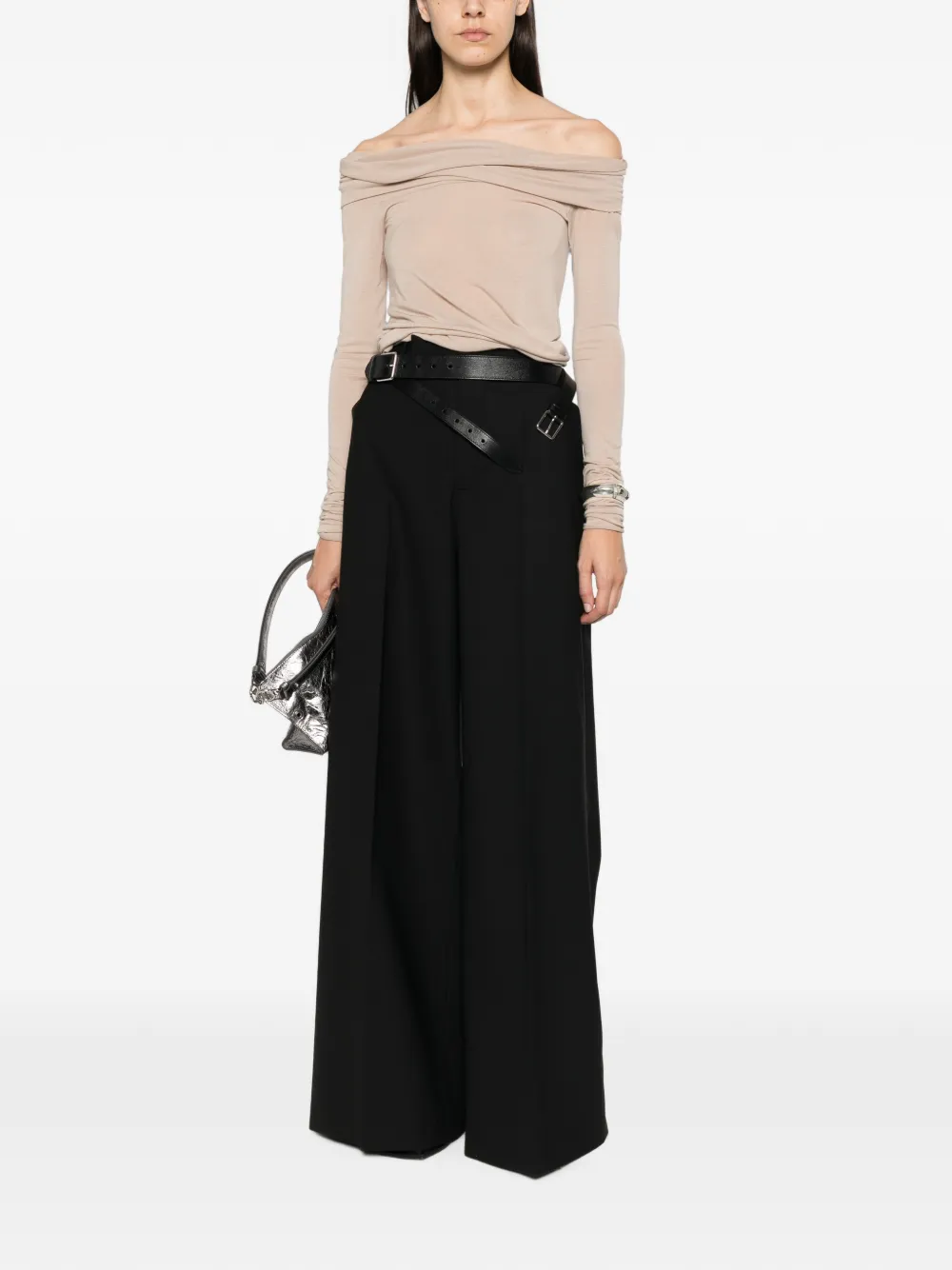 Rick Owens Pantalon Zwart