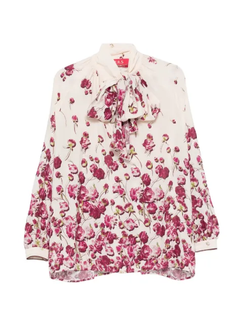 F.R.S For Restless Sleepers floral-print blouse
