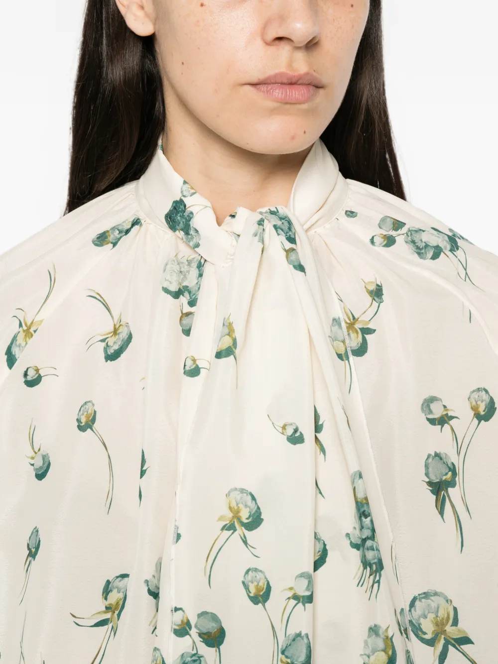 F.R.S For Restless Sleepers floral-print blouse Groen