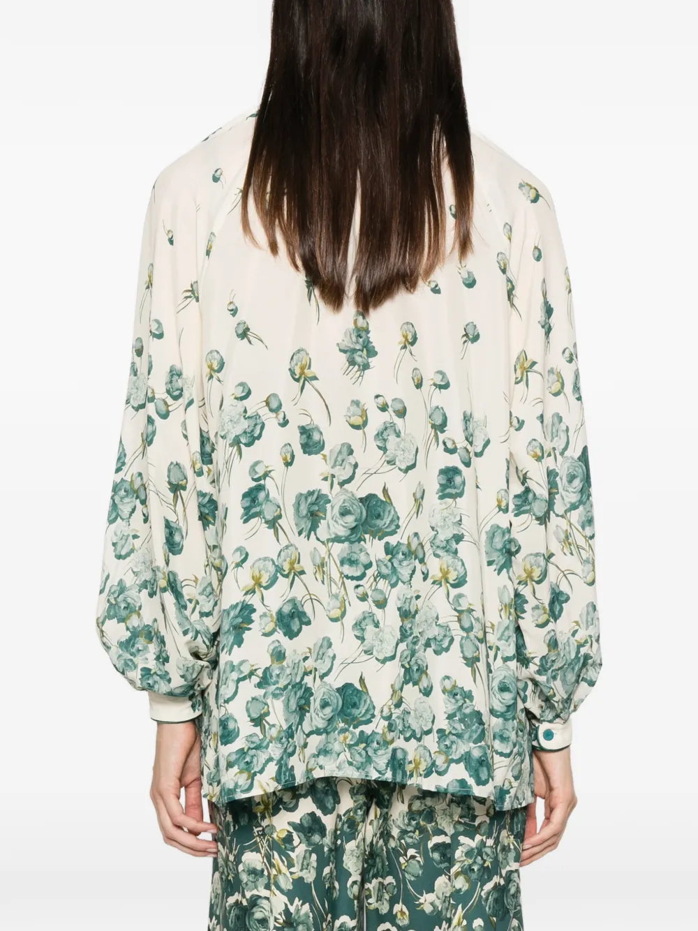 F.R.S For Restless Sleepers floral-print blouse Groen