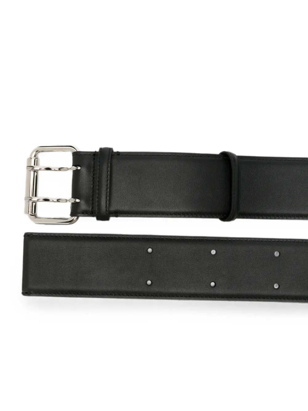 Givenchy Leren riem met studs Zwart