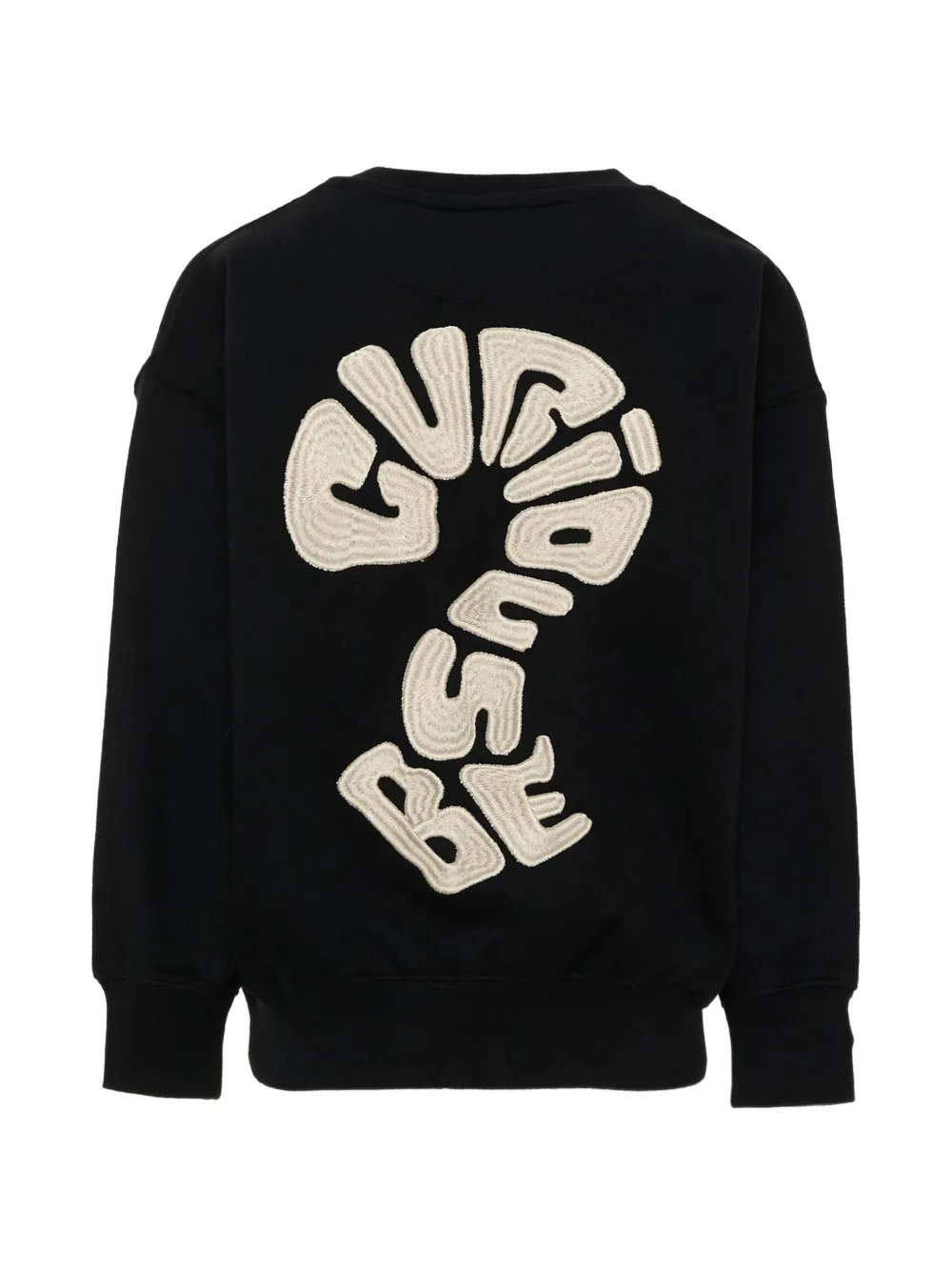 Molo Mar sweater met ronde hals en borduurwerk Zwart