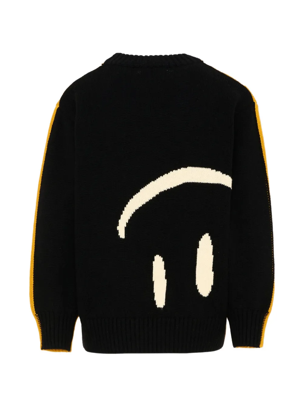 Molo Bello gebreide trui met smiley-intarsia Geel