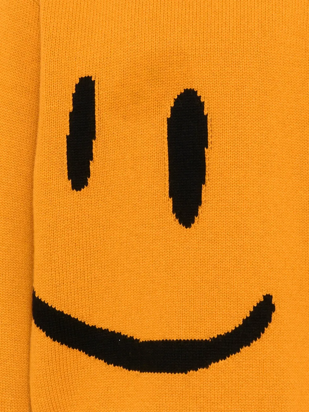 Molo Bello gebreide trui met smiley-intarsia Geel
