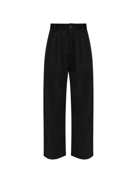 AGOLDE pleated straight-leg trousers
