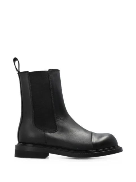 Moschino leather Chelsea boots