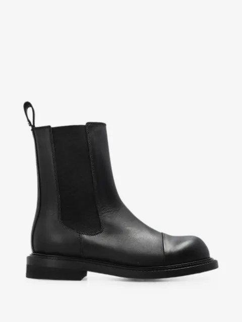Moschino leather Chelsea boots