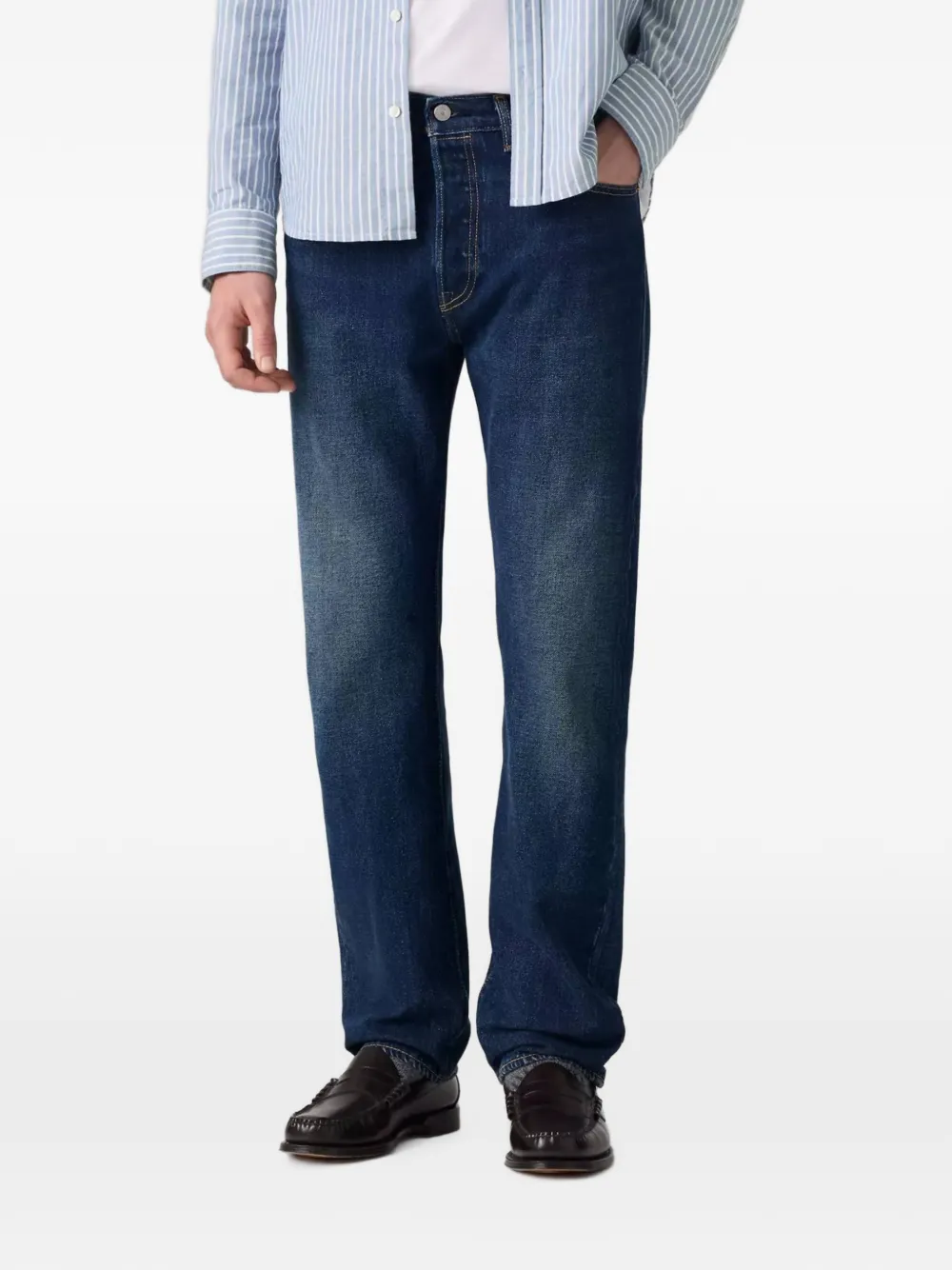 Levi's 501 straight-leg jeans - Blu